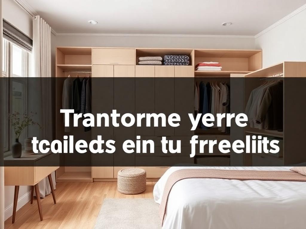 Intégrer un dressing dans votre chambre avec ces 14 inspirations