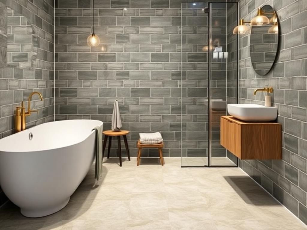 18 carrelages tendance qui subliment murs et sols de la salle de bains