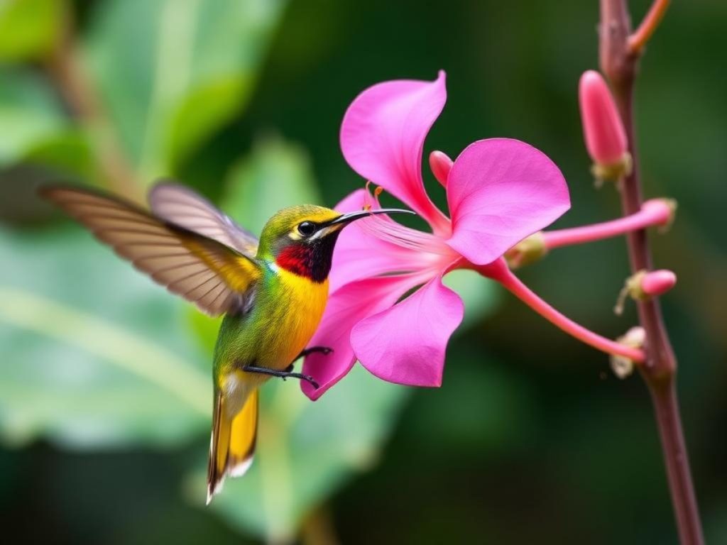 Indian Pink- A Native Hummingbird Delight