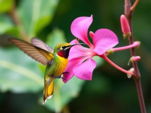 Indian Pink- A Native Hummingbird Delight