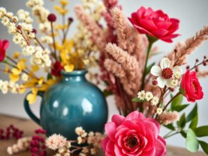 Christmas in Dried Flowers