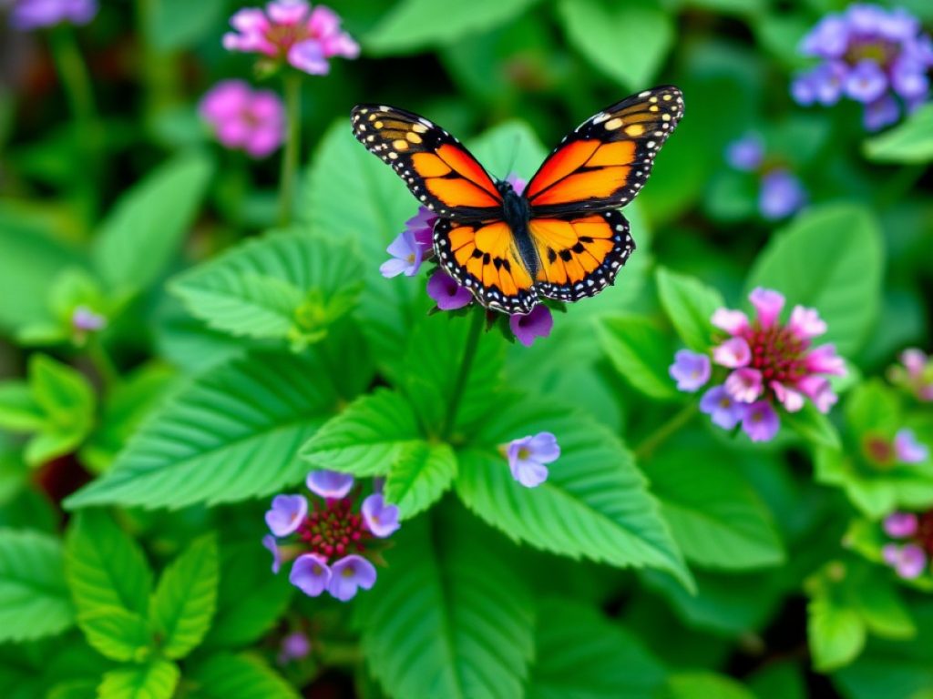 Ageratum Monarch Magic – Butterfly Magnet