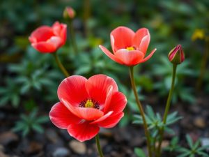 Windflowers in Fall: The Enduring Beauty of Japanese Anemones