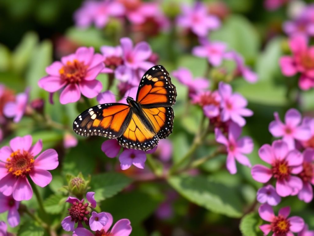 Ageratum Monarch Magic – Butterfly Magnet