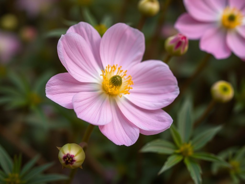 Windflowers in Fall: The Enduring Beauty of Japanese Anemones