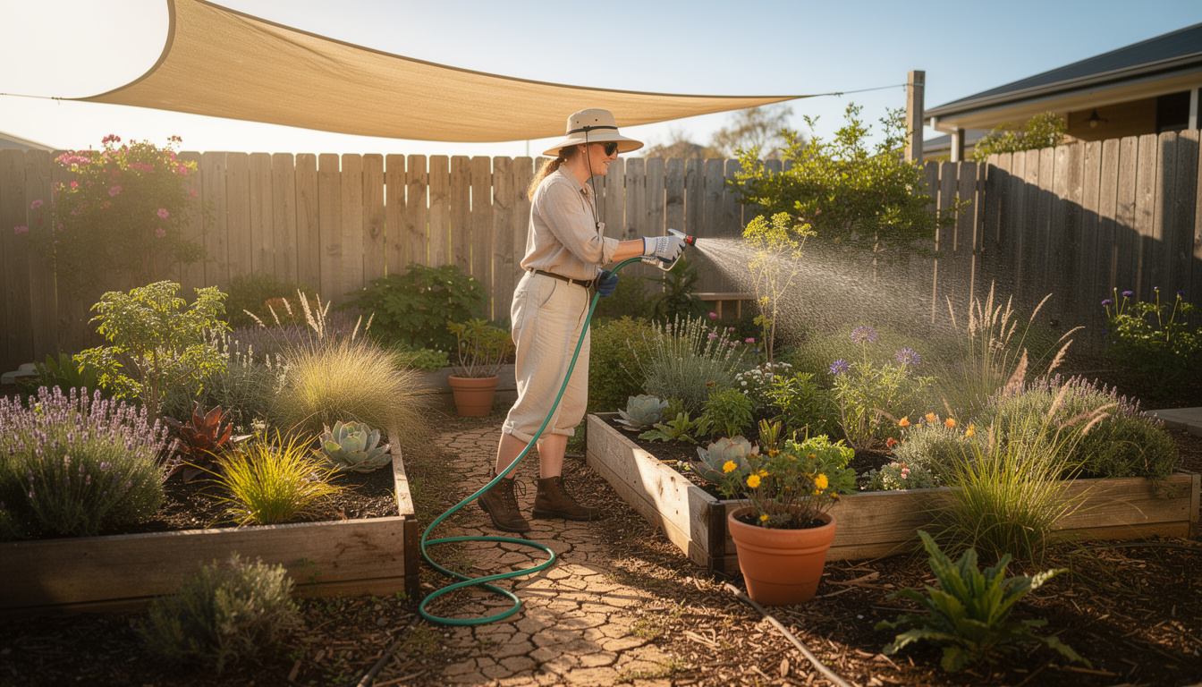 découvrez comment les jardins s'adaptent aux étés de plus en plus chauds grâce à des solutions durables et des plantes résistantes à la sécheresse.