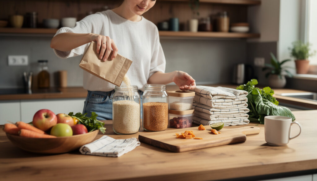 découvrez comment organiser une cuisine zéro déchet de manière simple et pratique, sans bouleverser vos habitudes quotidiennes. adoptez des gestes écologiques facilement intégrables.