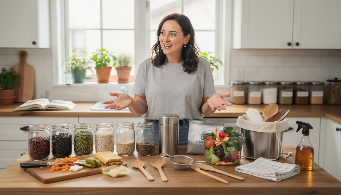 découvrez comment organiser une cuisine zéro déchet de manière simple et pratique, sans perturber vos habitudes quotidiennes.