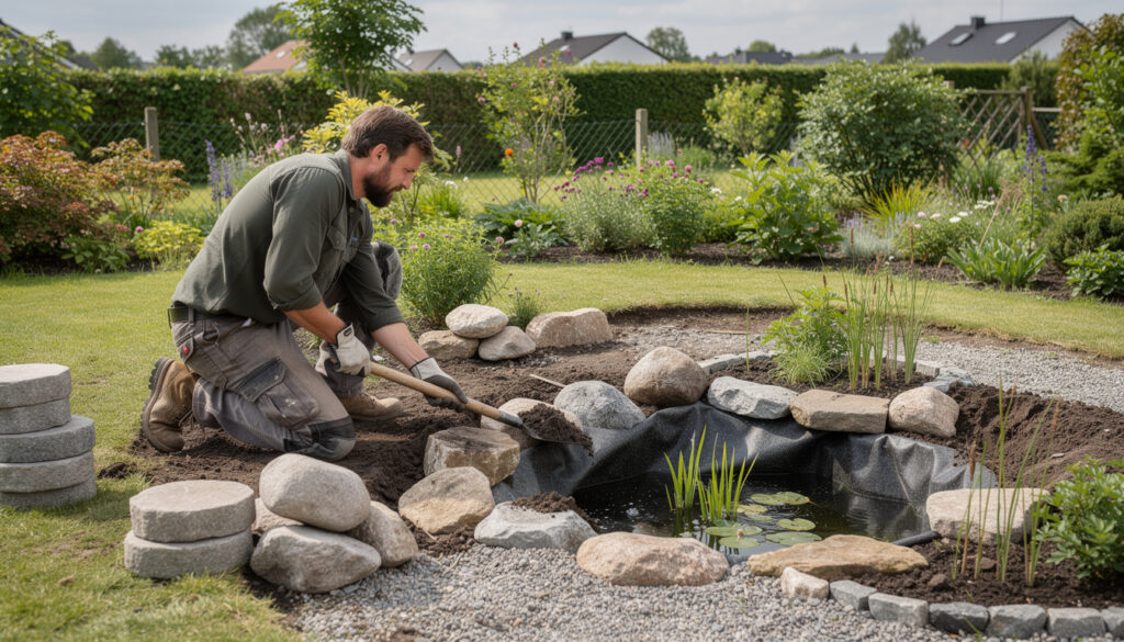 découvrez comment créer une mare écologique dans votre jardin grâce à nos étapes de chantier détaillées pour favoriser la biodiversité et aménager un espace naturel harmonieux.