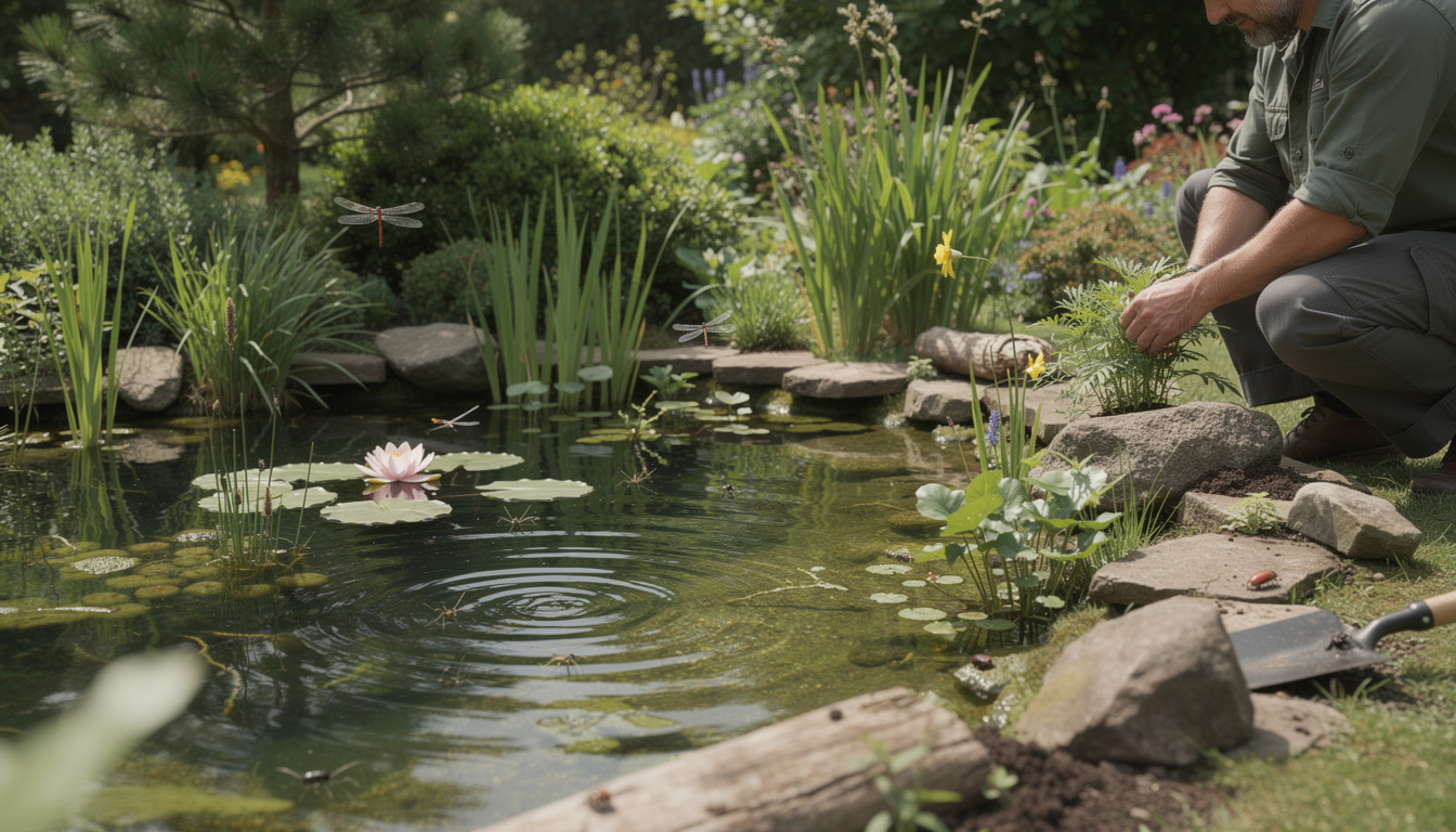 découvrez comment créer une mare écologique dans votre jardin grâce à notre guide détaillé des étapes de chantier pour un habitat naturel et durable.