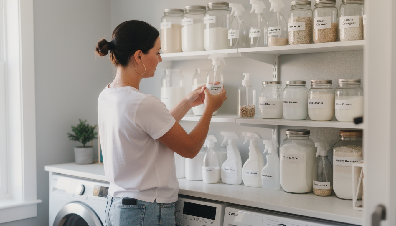 apprenez à fabriquer facilement un nettoyant multi-usage naturel et efficace à base de vinaigre, pour une maison propre et écologique.
