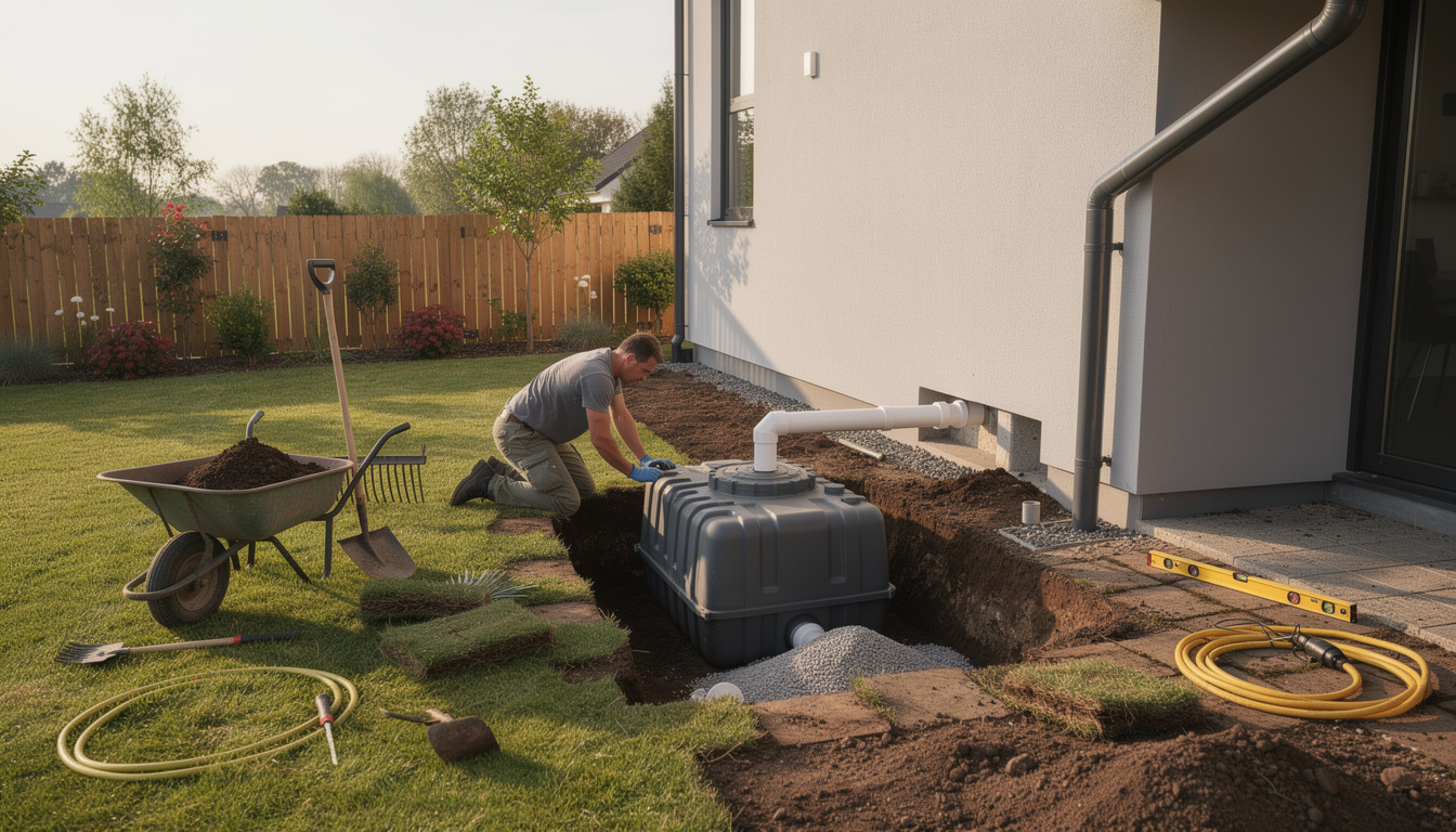 découvrez comment installer un récupérateur d'eau de pluie enterré chez vous pour économiser l'eau et protéger l'environnement de manière efficace et durable.