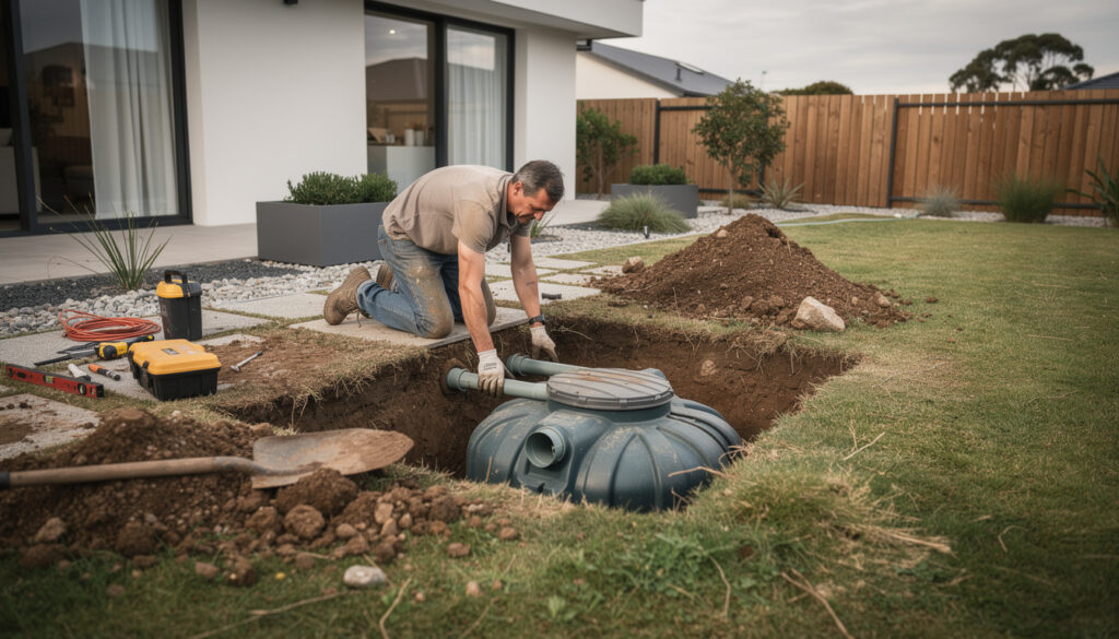 découvrez comment installer un récupérateur d'eau de pluie enterré chez vous pour économiser l'eau, protéger l'environnement et réduire vos factures.