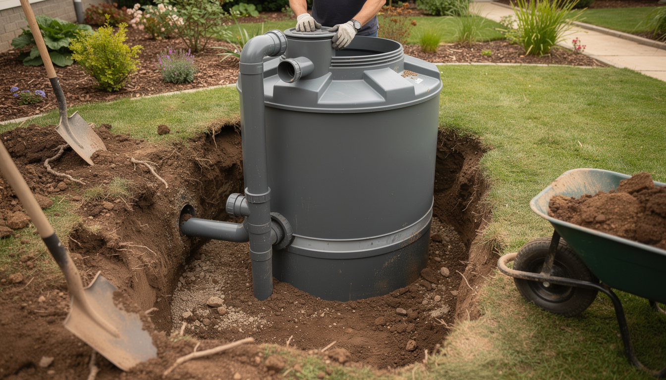 découvrez comment installer un récupérateur d'eau de pluie enterré chez vous pour économiser l'eau, préserver l'environnement et réduire vos factures.