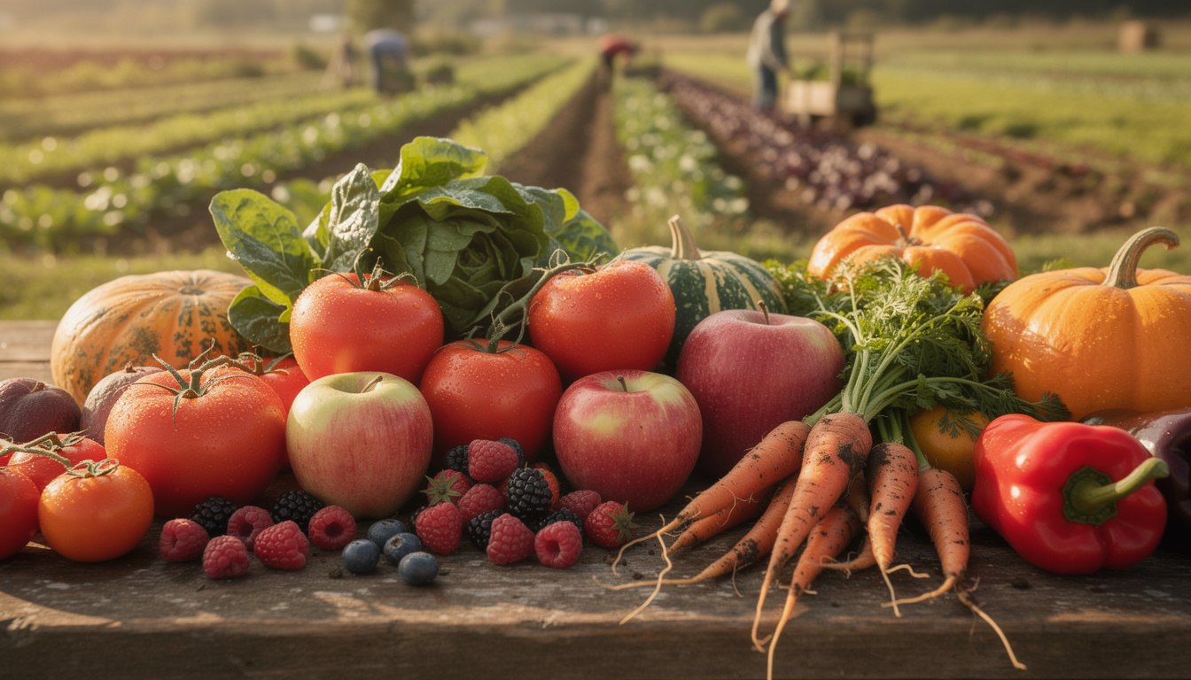 découvrez quels fruits et légumes de saison privilégier chaque mois pour une alimentation saine, fraîche et respectueuse de l'environnement.