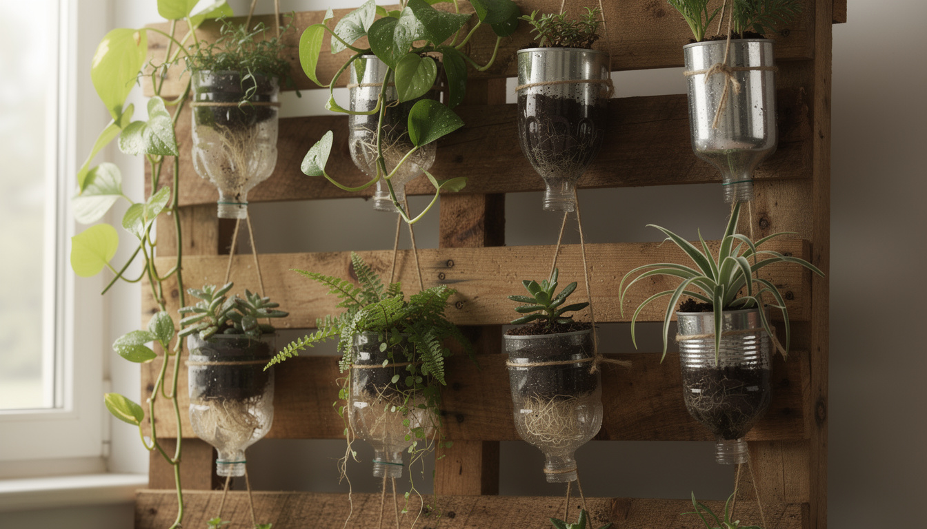 découvrez comment créer un mur végétal intérieur écologique en utilisant des matériaux recyclés, pour apporter verdure et originalité à votre intérieur tout en respectant l'environnement.