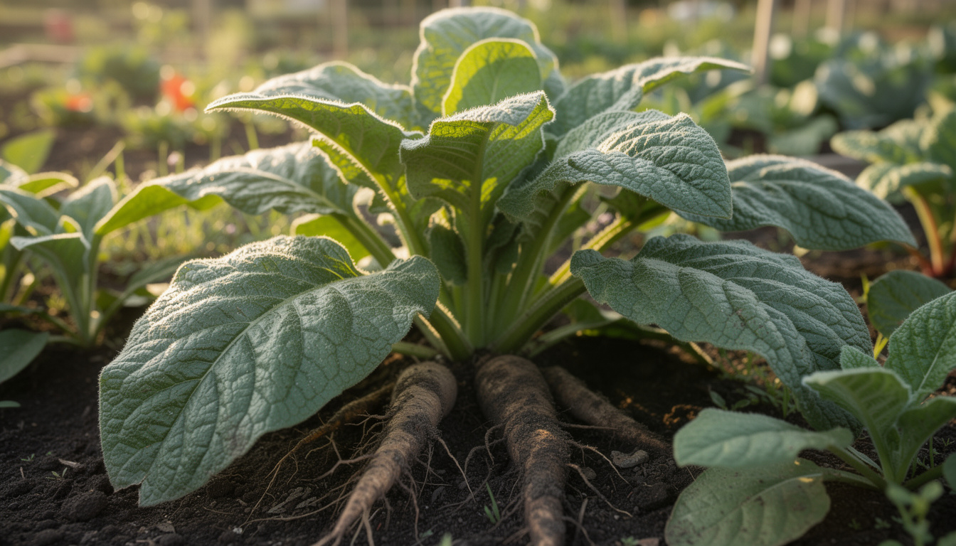 découvrez pourquoi la consoude est considérée comme un engrais bio naturel efficace pour enrichir votre jardin et favoriser la croissance de vos plantes.