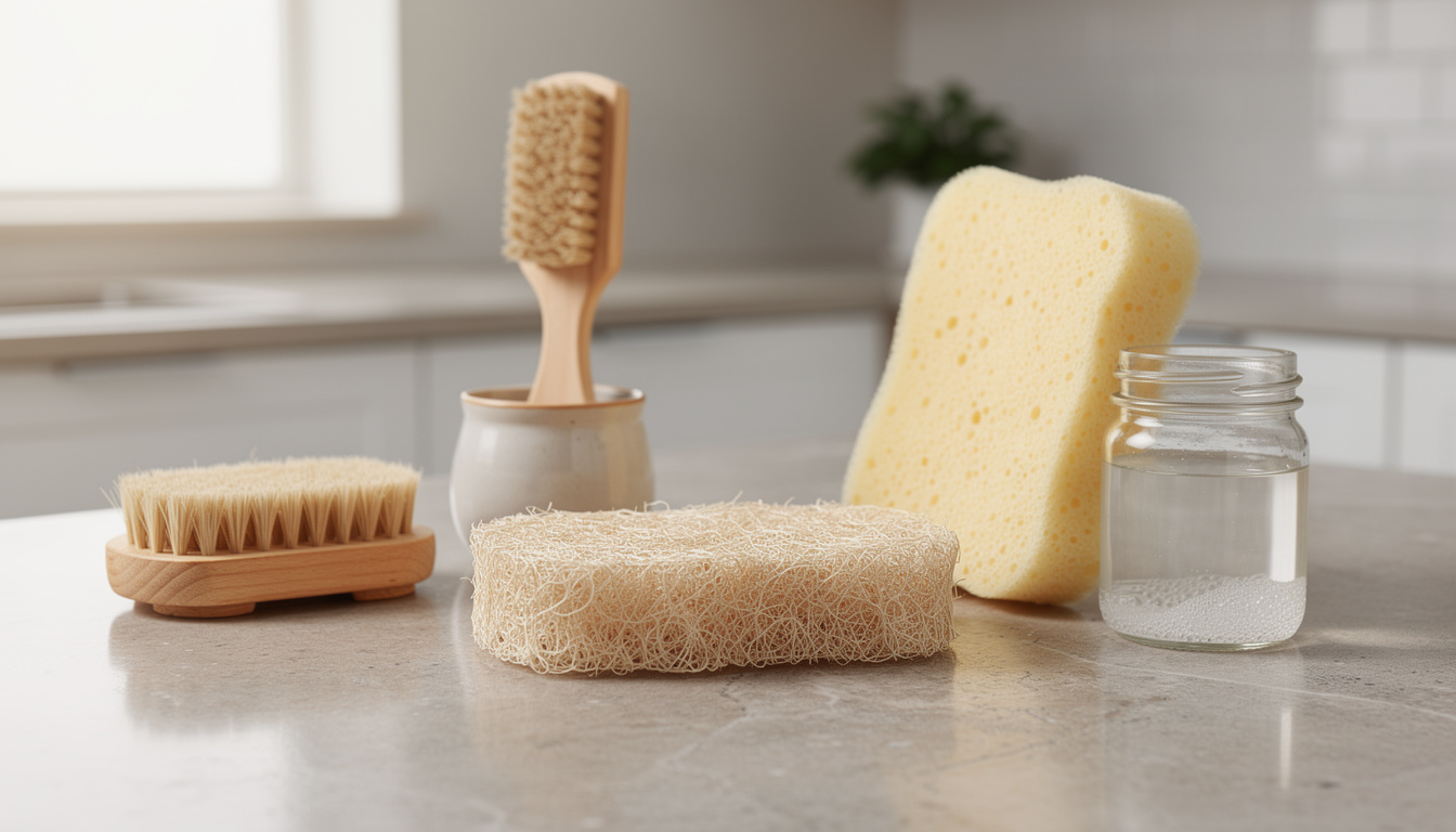 découvrez comment adopter une vaisselle zéro déchet avec la luffa, les brosses naturelles et les éponges écologiques pour un nettoyage efficace et respectueux de l'environnement.