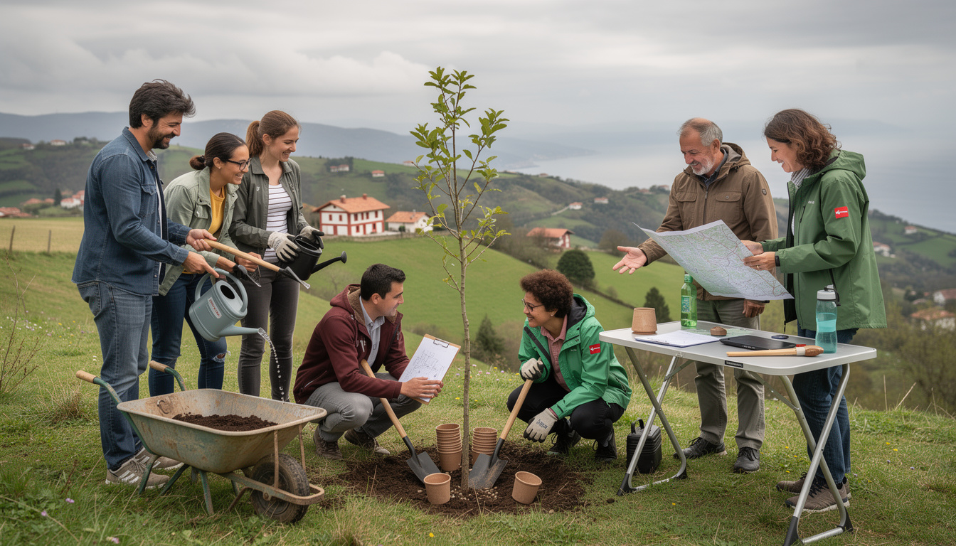 rejoignez notre association écologie au pays basque pour agir ensemble en faveur de la préservation de la biodiversité locale et protéger notre environnement unique.