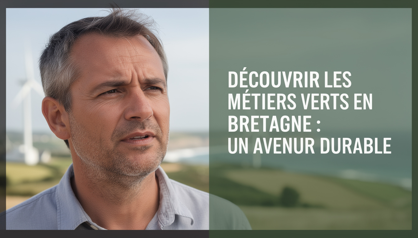 explorez les métiers verts en bretagne et contribuez à un avenir durable grâce à des carrières respectueuses de l'environnement dans cette région engagée.