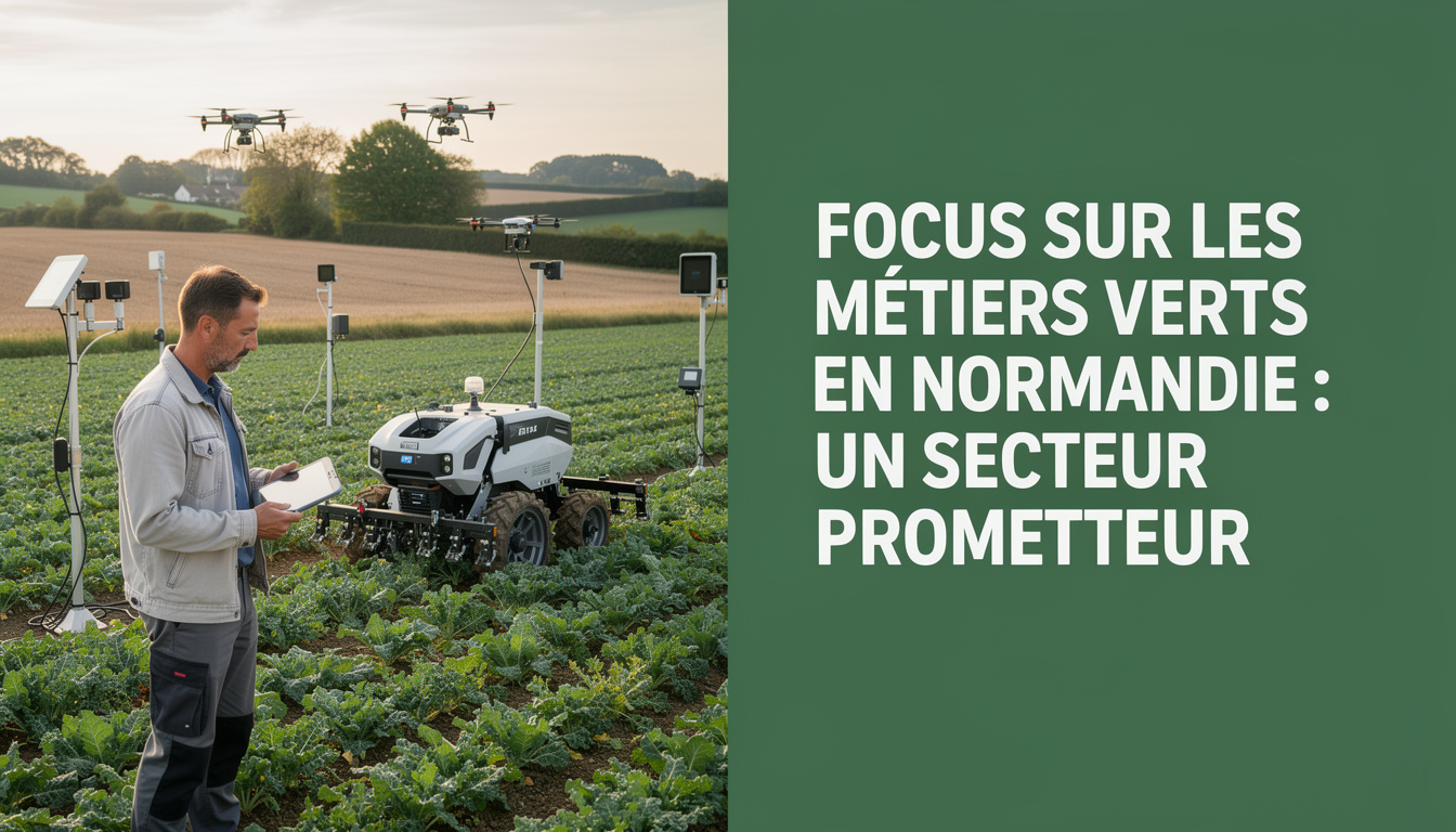 découvrez les métiers verts en normandie, un secteur en pleine croissance offrant des opportunités d'emploi durables et innovantes dans la région.