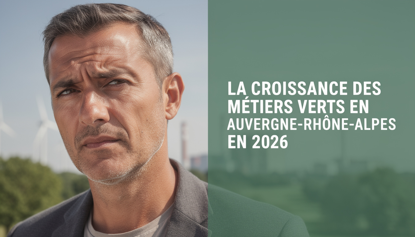 découvrez comment les métiers verts connaissent une forte croissance en auvergne-rhône-alpes en 2026, dynamisant l'emploi et favorisant un développement durable dans la région.