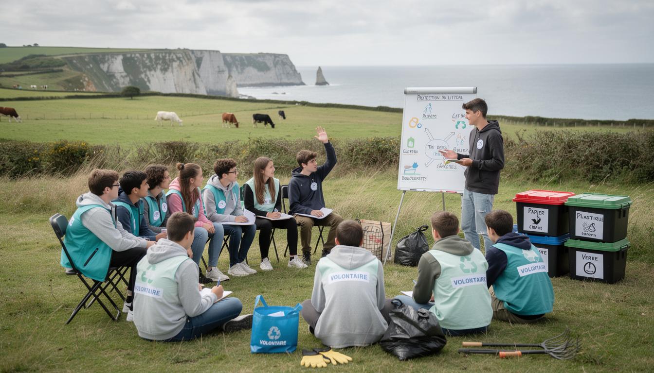 découvrez comment les jeunes de normandie s'engagent activement dans les associations écologiques, un exemple inspirant de mobilisation pour la protection de l'environnement.