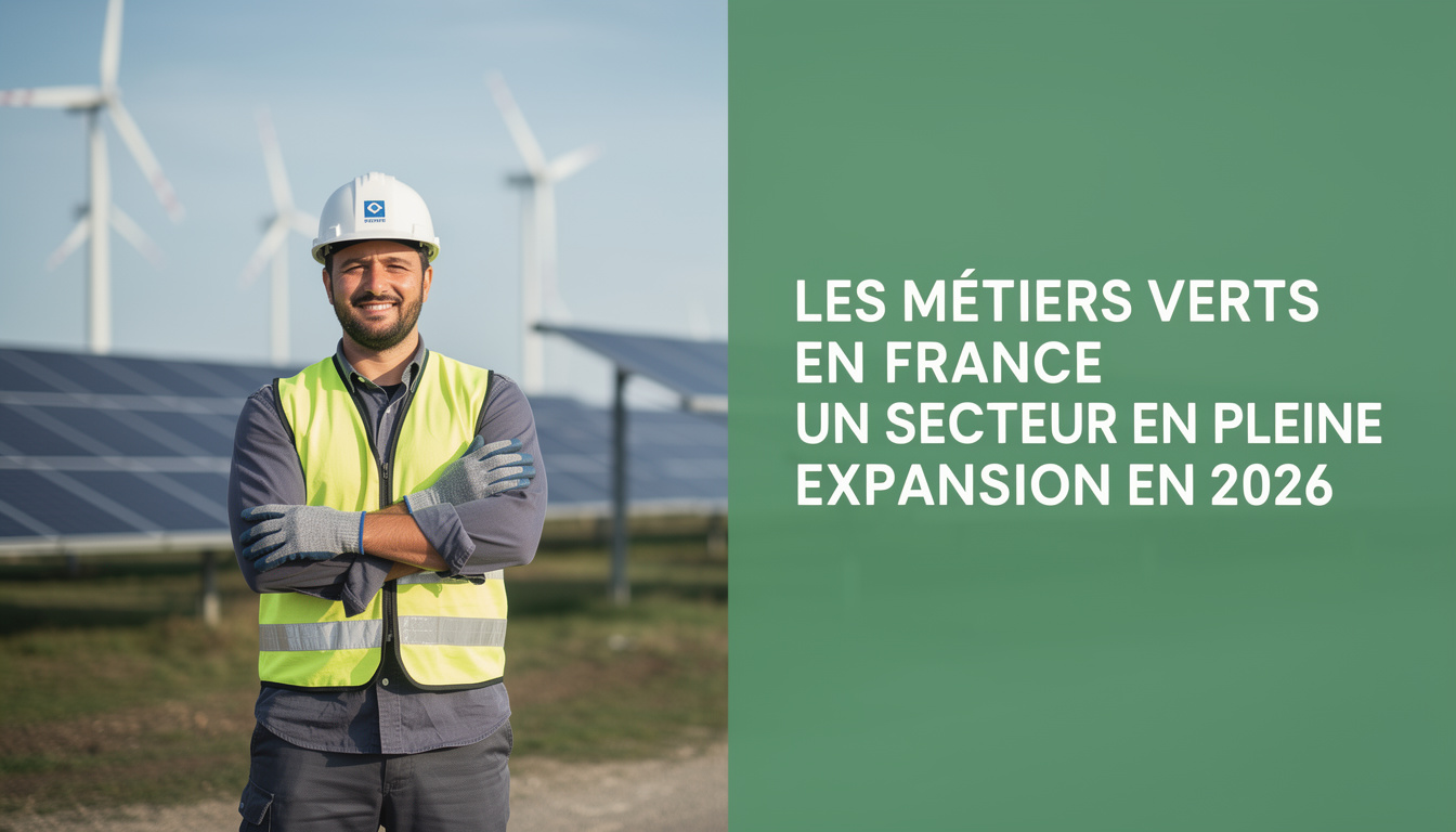 découvrez les métiers verts en france, un secteur en pleine expansion en 2026, offrant de nombreuses opportunités d'emploi durables et innovantes pour un avenir écologique.