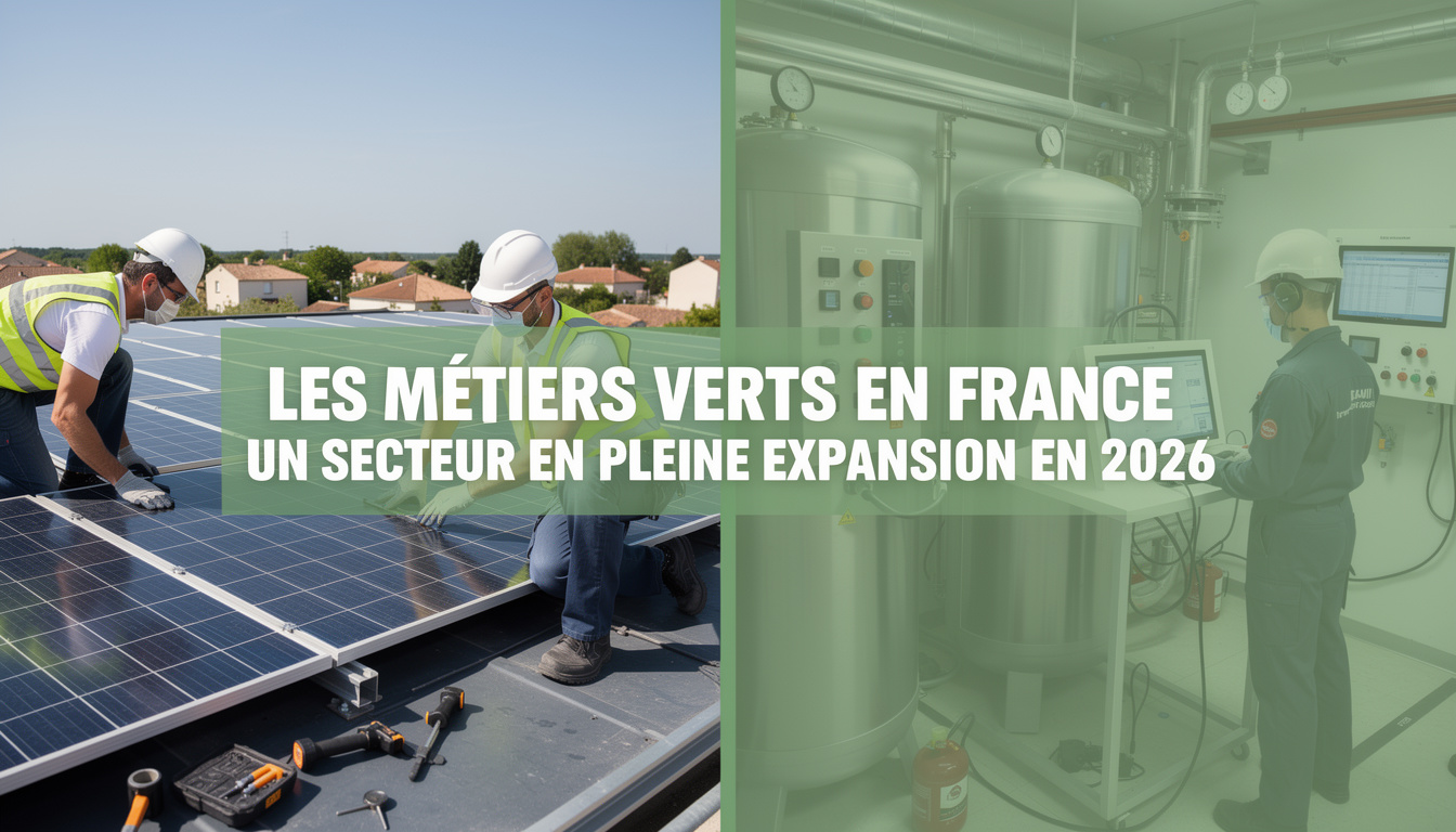 découvrez comment les métiers verts en france connaissent une croissance rapide en 2026, offrant de nombreuses opportunités dans le secteur de l'environnement et du développement durable.