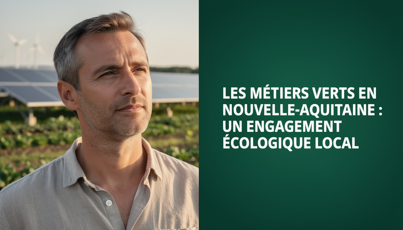découvrez les métiers verts en nouvelle-aquitaine, un secteur en pleine croissance qui allie engagement écologique et développement local durable.