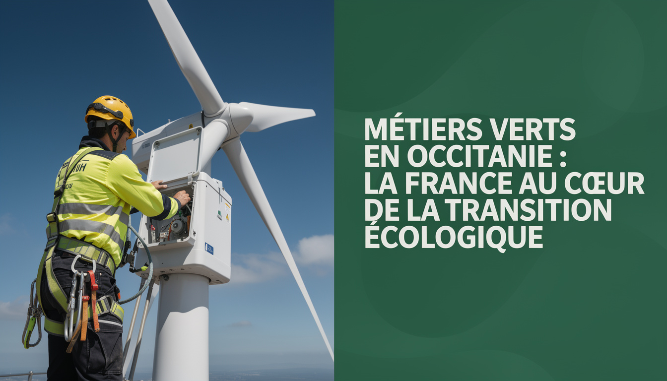 découvrez les métiers verts en occitanie, une région engagée à la pointe de la transition écologique en france, alliant innovation et respect de l'environnement.