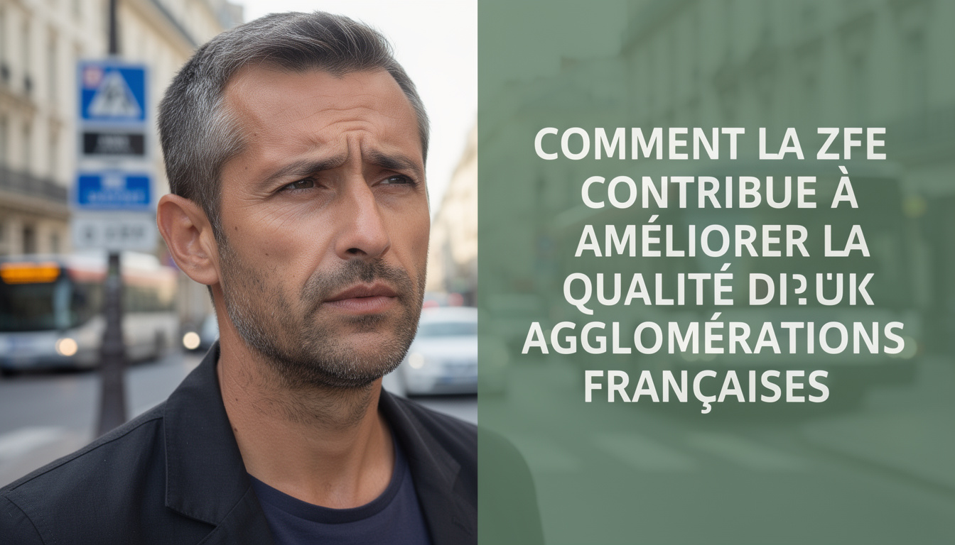 découvrez comment la zone à faibles émissions (zfe) réduit la pollution et améliore la qualité de l'air dans les agglomérations françaises en limitant la circulation des véhicules les plus polluants.