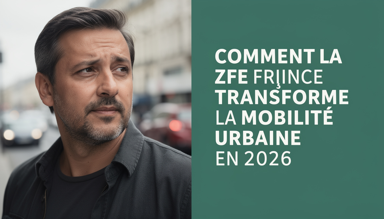 découvrez comment la zone à faibles émissions (zfe) française révolutionne la mobilité urbaine en 2026, en réduisant la pollution et en favorisant des transports plus propres et durables.