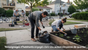 découvrez les témoignages inspirants d'habitants engagés dans des actions citoyennes au cœur de leur quartier, pour renforcer la solidarité et le vivre-ensemble.