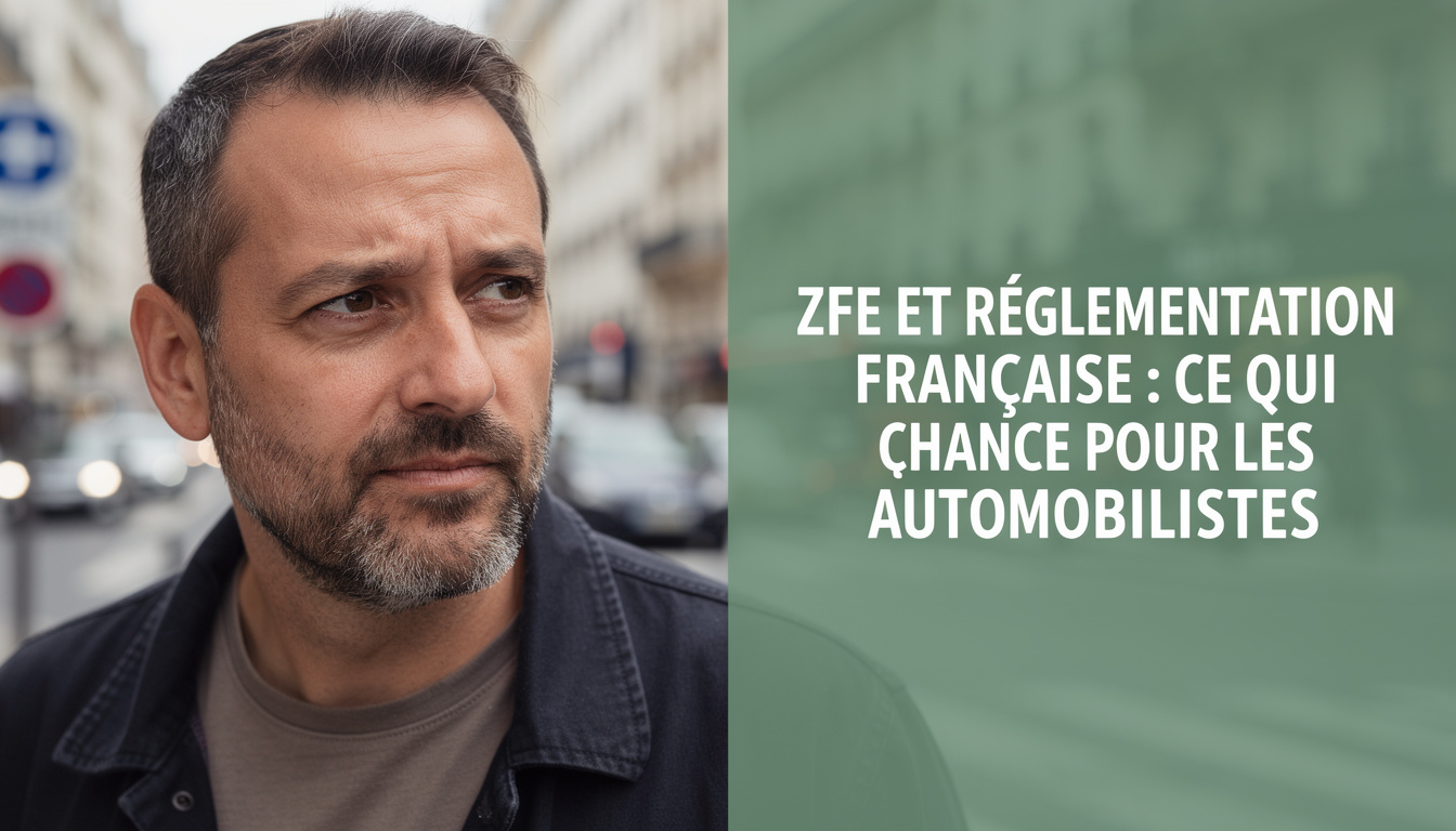 découvrez les nouveautés de la réglementation française sur les zones à faibles émissions (zfe) et ce que cela signifie pour les automobilistes.