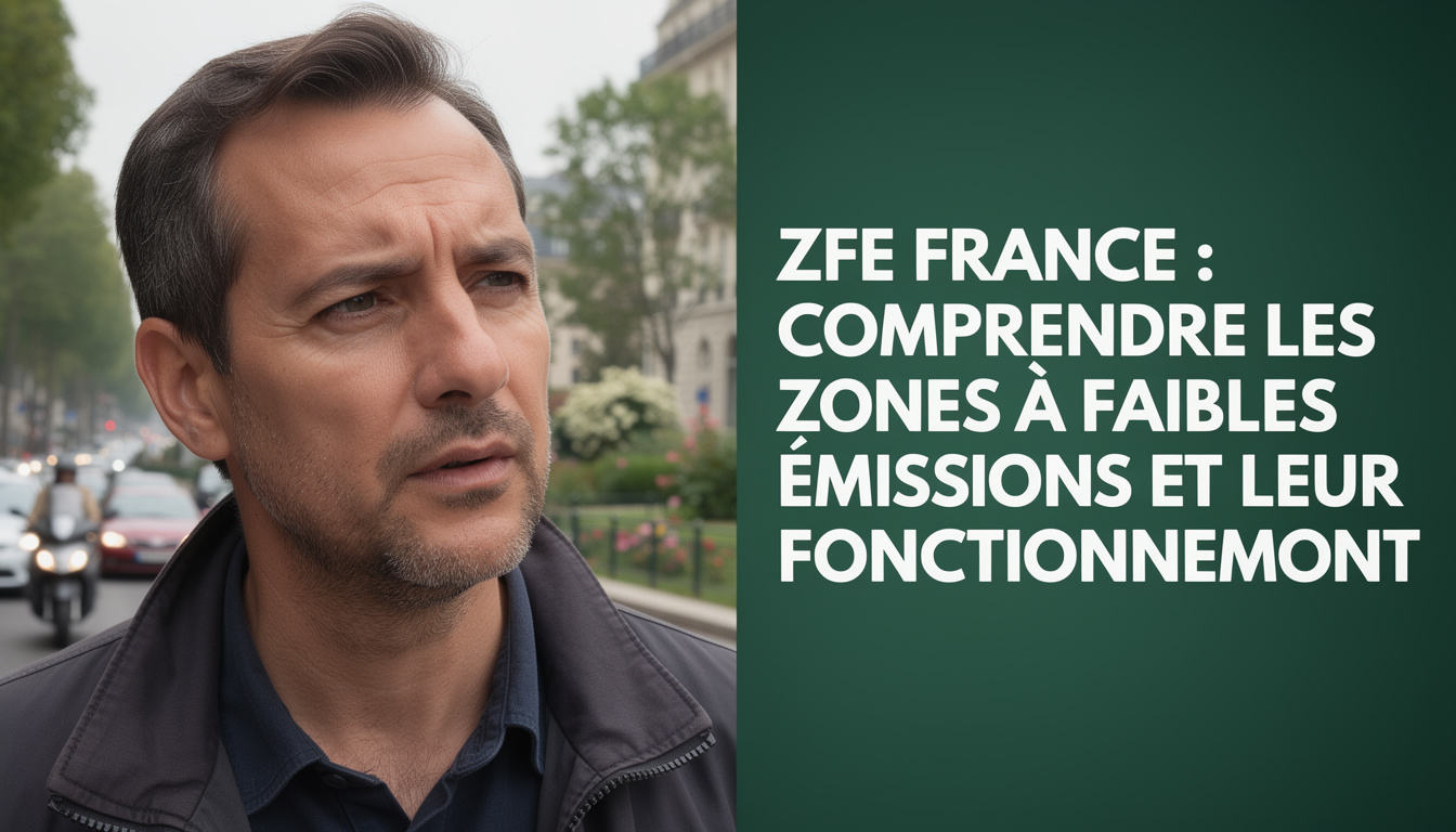 découvrez tout ce qu'il faut savoir sur les zones à faibles émissions (zfe) en france : définition, objectifs, modalités et impact sur la qualité de l'air.