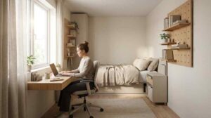 chambre bureau 10 m2